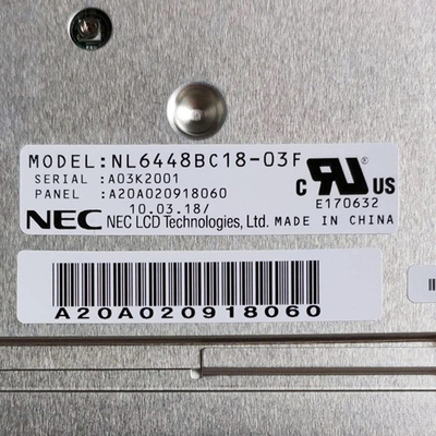 শিল্প সরঞ্জামের জন্য 5.7 ইঞ্চি LCD স্ক্রীন ডিসপ্লে প্যানেল NL6448BC18-03F