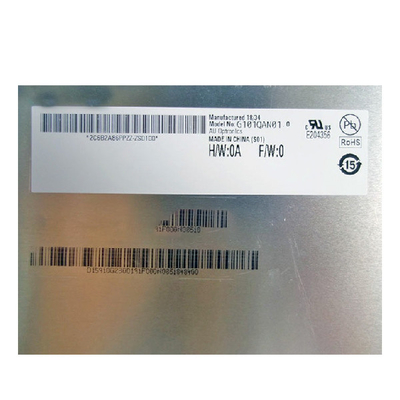 G101QAN01.0 10.1 ইঞ্চি ইন্ডাস্ট্রিয়াল ডিসপ্লে প্যানেল LCD মডিউল 16.7M
