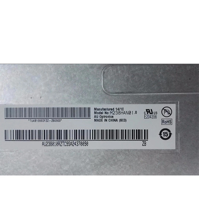 M238HAN01.0 ফুল ভিউইং অ্যাঙ্গেল ল্যান্ডস্কেপ RGB ইন্টারফেস রেজিস্ট্যান্স স্ক্রীন 23.8 ইঞ্চি ডেস্কটপ মনিটর lcd 1920*1080