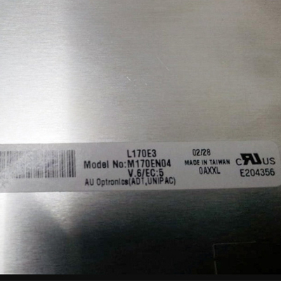 M170EN04 V6 1280x1024 a-Si TFT-LCD , LCM 30 পিন সংযোগকারী প্যানেল স্ক্রিন ডিসপ্লে