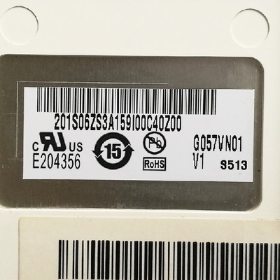 TFT 5.7 ইঞ্চি 640x480 LCD ডিসপ্লে প্যানেল স্ক্রীন 33পিন CMOS ইন্টারফেস G057VN01 V1