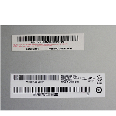 AUO M170EG01 VG LCD ল্যাপটপ স্ক্রীন RGB 1280×1024 SXGA 96PPI RGB উল্লম্ব স্ট্রাইপ