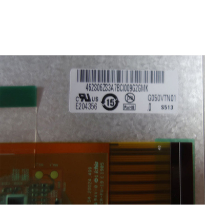 5.0 ইঞ্চি 800(RGB)×480 AUO ডিসপ্লে G050VTN01.0 TFT LCD স্ক্রীন