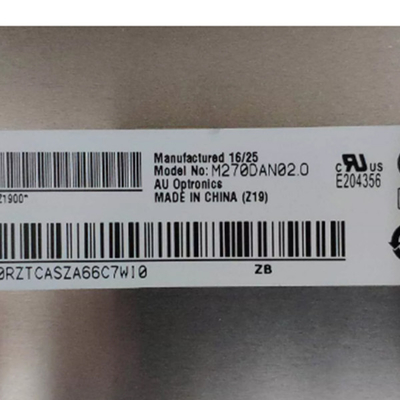 আসল নতুন 27.0 ইঞ্চি Lcd ডিসপ্লে M270DAN02.0 Lcd ডিসপ্লে কম্পিউটার মনিটর Lcd প্যানেল