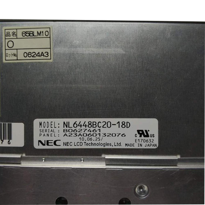 NL6448BC20-18D অরিজিনাল 6.5 ইঞ্চি 640(RGB)×480 TFT LCD স্ক্রিন ডিসপ্লে প্যানেল শিল্প সরঞ্জামের জন্য