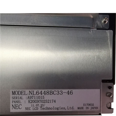NL6448BC33-46 10.4 ইঞ্চি LCD মডিউল 640(RGB)×480 শিল্প প্রদর্শনের জন্য উপযুক্ত