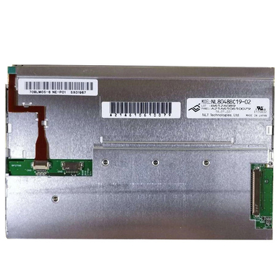 NL8048BC19-02 মূল 7.0 ইঞ্চি LCD ডিসপ্লে 800(RGB)×480 NEC-এর জন্য শিল্প সরঞ্জামের জন্য