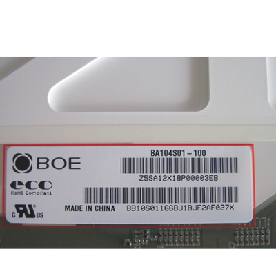ইন্ডাস্ট্রি TFT LCD মডিউল 10.4 ইঞ্চি BA104S01-100 800×600 BOE ডিসপ্লে