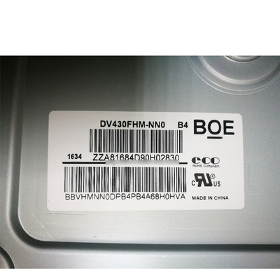 ডিজিটাল সাইনেজের জন্য BOE 43 ইঞ্চি 1920×1080 DV430FHM-NN0 LCD স্ক্রীন ডিসপ্লে