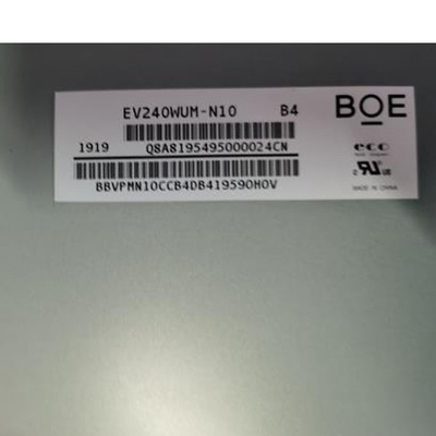 BOE EV240WUM-N10 24.0 ইঞ্চি IPS LCD ডিসপ্লে প্যানেল মডিউল RGB 1920X1200 রেজোলিউশন