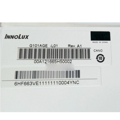10.1 Innolux 1024*600 LCD স্ক্রীন ডিসপ্লে মডিউল প্যানেল G101AGE-L01 এর জন্য