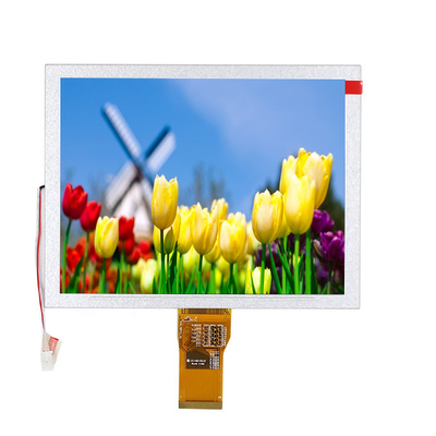 8.0 ইঞ্চি LCD স্ক্রীন ডিসপ্লে TM080SDH01 RGB 800x600 TFT LCD LCM প্যানেল