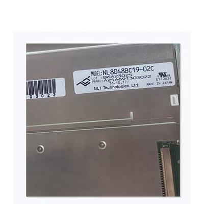 শিল্প সরঞ্জামের জন্য NL8048BC19-02C 7.0 ইঞ্চি TFT LCD ডিসপ্লে RGB 800X480