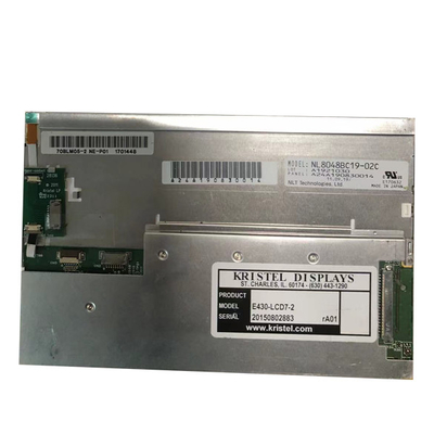 শিল্প সরঞ্জামের জন্য NL8048BC19-02C 7.0 ইঞ্চি TFT LCD ডিসপ্লে RGB 800X480