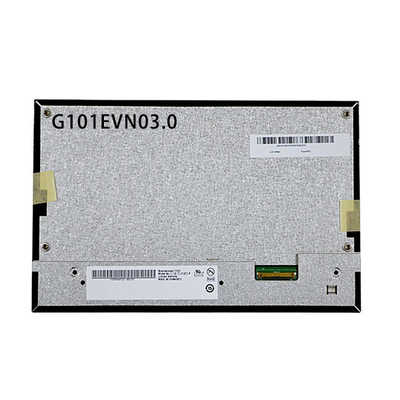 AUO 10.1 ইঞ্চি ইন্ডাস্ট্রিয়াল-গ্রেড LCD স্ক্রীন 1000 উজ্জ্বলতা 1280*800 রেজোলিউশনের জন্য G101EVN03.0