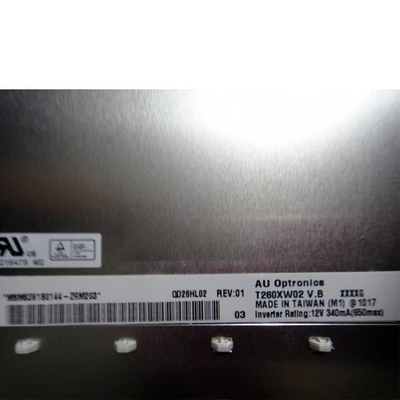 AUO এর জন্য T260XW02 VB 30 পিন 26 ইঞ্চি LCD স্ক্রীন 1366*768
