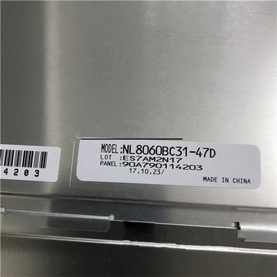 12.1 ইঞ্চি 82ppi lcd স্ক্রীন NL8060BC31-47D A+ গ্রেড LCD প্যানেল শিল্পের জন্য ব্যবহার