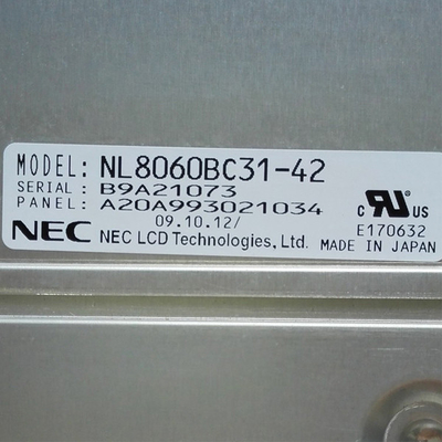 12.1 ইঞ্চি 82ppi lcd স্ক্রীন NL8060BC31-42 LCD মনিটর ডিসপ্লে প্রতিস্থাপন