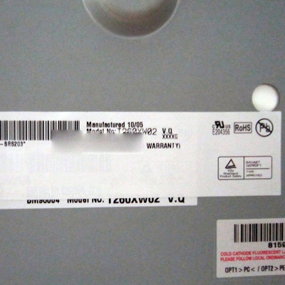 AUO-এর জন্য T260XW02 VQ 30 পিন 26 ইঞ্চি LCD স্ক্রীন 1366*768