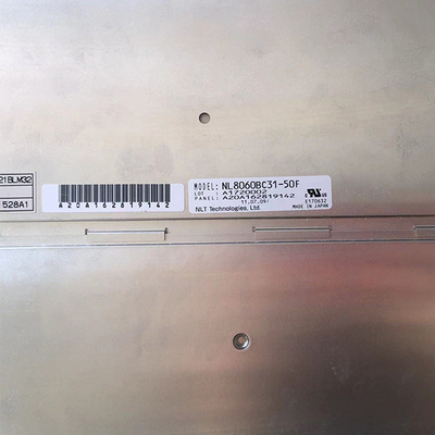 12.1 ইঞ্চি 82ppi lcd স্ক্রিন NL8060BC31-50F স্টকে গুণমানের নিশ্চয়তা