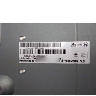 AUO এর জন্য T260XW02 VS 30 পিন 26 ইঞ্চি LCD স্ক্রীন 1366*768