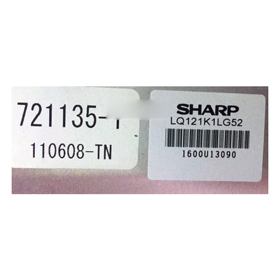 শার্পের জন্য 12.1 ইঞ্চি 82ppi lcd স্ক্রিন LQ121S1LG52