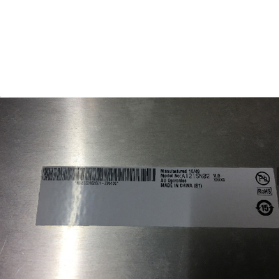 A121SN02 V0 LCD স্ক্রীন ডিসপ্লে TN সাধারণত সাদা ট্রান্সমিসিভ মোড