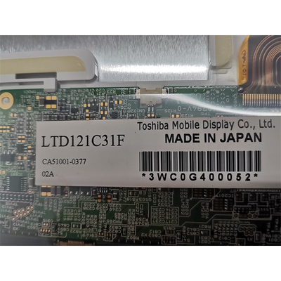 CCFL 12.1 ইঞ্চি LCD প্যানেল 800×600 RGB উল্লম্ব স্ট্রাইপ LTD121C31F