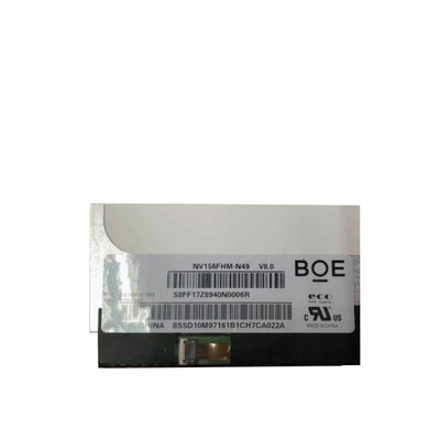 BOE উল্লম্ব স্ট্রাইপ 15.6 lcd প্যানেল NV156FHM-N49 1920*1080 LCD ল্যাপটপ স্ক্রিন