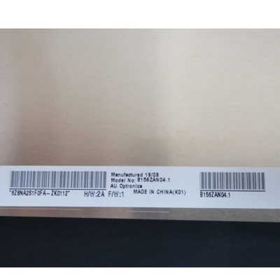 AUO উল্লম্ব স্ট্রাইপ 15.6 ইঞ্চি LCD প্যান B156ZAN04.1 40পিন LCD স্ক্রিন