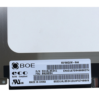 BOE ভার্টিক্যাল স্ট্রাইপ 15.6 ইঞ্চি LCD প্যান NV156QUM-N44 3840*2160 282PPI