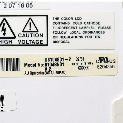 10.4in auo tft lcd ডিসপ্লে প্যানেল GB104SN01 V2 LCD মনিটর টাচ স্ক্রিন প্রতিস্থাপন