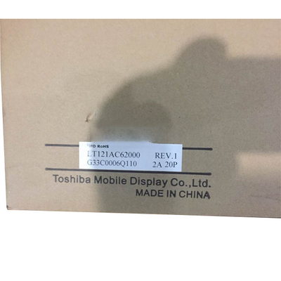 LT121AC62000 12.1 ইঞ্চি শিল্প এলসিডি প্যানেল 105ppi এলসিডি স্ক্রিন ডিসপ্লে