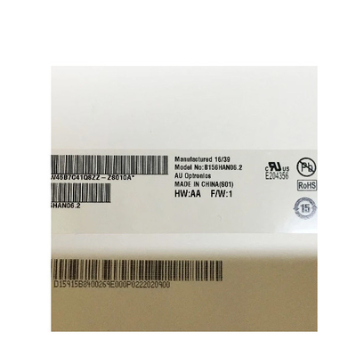 AUO উল্লম্ব স্ট্রাইপ 15.6 ইঞ্চি LCD প্যান B156HAN06.2 HWAA 1920*1080 141PPI