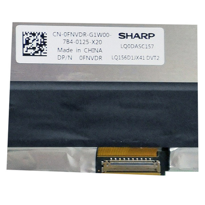 শার্প ভার্টিক্যাল স্ট্রাইপ 15.6 ইঞ্চি LCD প্যান LQ156D1JX41 3840*2160 400 cd/m Lcd স্ক্রিন