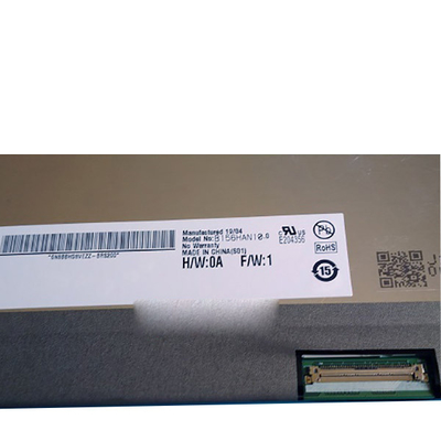 AUO উল্লম্ব স্ট্রাইপ 15.6 ইঞ্চি LCD প্যান B156HAN10.0 1920*1080 40 পিন