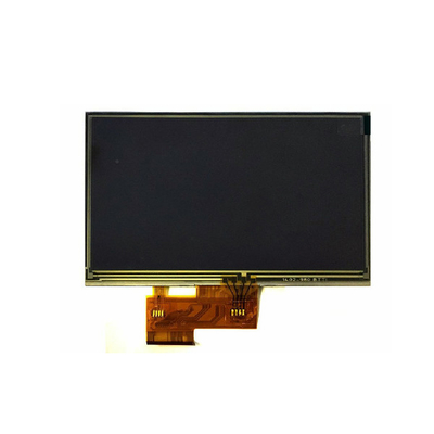 5 ইঞ্চি A050FW03 V0 LCD টাচ স্ক্রিন প্যানেল 4 তারের প্রতিরোধী টাচ AUO LCD ডিসপ্লে