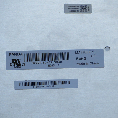 PANDA 11.6 ইঞ্চি LCD প্যানেল স্লিম 30Pin FHD IPS ম্যাট LM116LF3L02