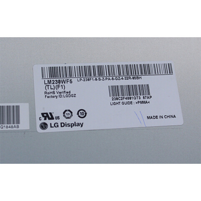 AIO PC এর জন্য 23 ইঞ্চি 30pin LVDS FHD WLED LCD মনিটর 72% NTSC LM230WF5-TLF11