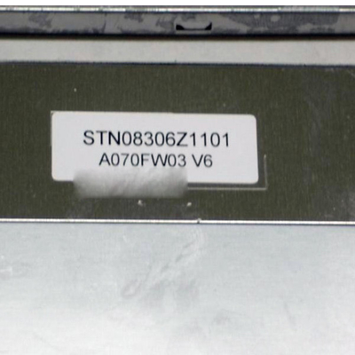 480x234 AUO 26 পিন 7 ইঞ্চি TFT LCD ডিসপ্লে A070FW03 V6 RGB উল্লম্ব স্ট্রাইপ
