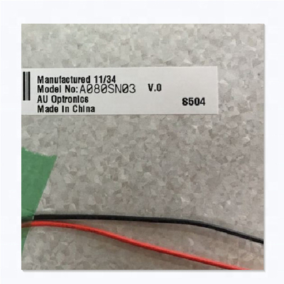 A080SN03 V0 60pin lcd ডিসপ্লে 8.0 icnh 800x600 TFT LCD প্যানেল
