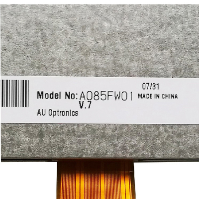 480x234 FPC AUO 26 পিন 8.5 ইঞ্চি TFT LCD স্ক্রিন A085FW01 V7