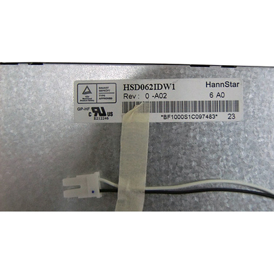 নতুন HannStar 6.2 ইঞ্চি 800*480 HSD062IDW1-A02 LCD ডিসপ্লে স্ক্রীন