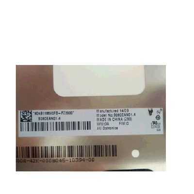 RGB উল্লম্ব স্ট্রাইপ B080EAN01.4 800*1280 31 পিন LCD স্ক্রীন
