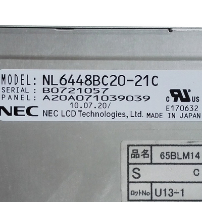 নতুন এবং আসল 640*480 6.5 ইঞ্চি TFT LCD স্ক্রীন ডিসপ্লে প্যানেল NL6448BC20-21C