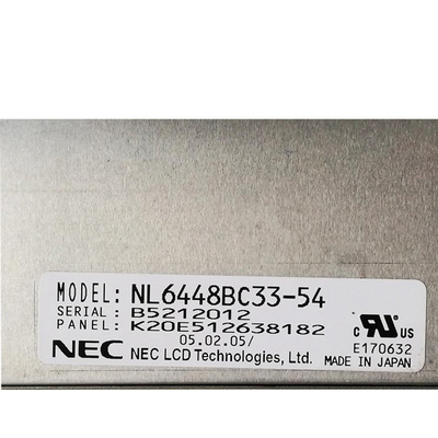 NL6448BC33-54 ব্র্যান্ড নিউ অরিজিনাল 10.4 ইঞ্চি 640 * 480 এনইসির জন্য এলসিডি স্ক্রিন ডিসপ্লে