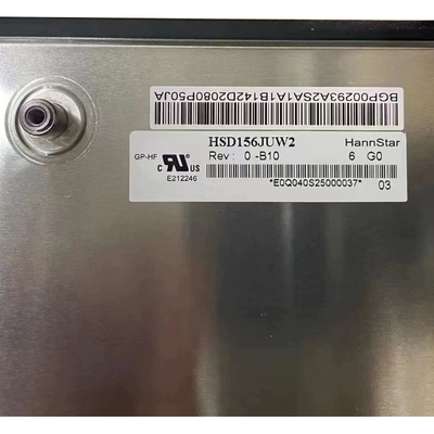 15.6 ইঞ্চি LCD প্যানেল HSD156JUW2-B10 সমর্থন 1920*1080 ইন্ডাস্ট্রিয়াল LCD স্ক্রিন