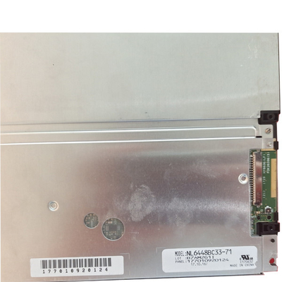 10.4 ইঞ্চি WLED 640*480 20pins LVDS TFT LCD স্ক্রিন ডিসপ্লে NL6448BC33-71 শিল্পের জন্য