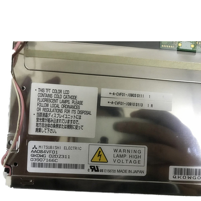 AA084VF01 অরিজিনাল 8.4 ইঞ্চি 640*480 LCD স্ক্রীন ডিসপ্লে শিল্প সরঞ্জামের জন্য