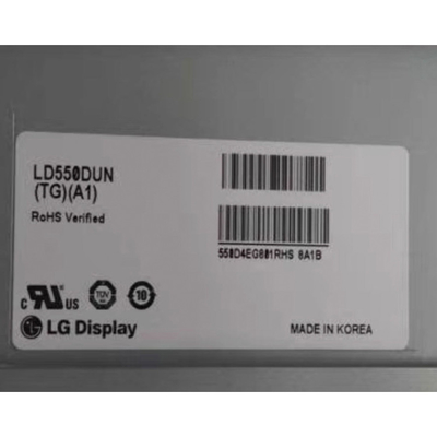 LCD ভিডিও দেয়ালের জন্য 55.0 ইঞ্চি LCD স্ক্রীন প্যানেল LD550DUN-TGA1